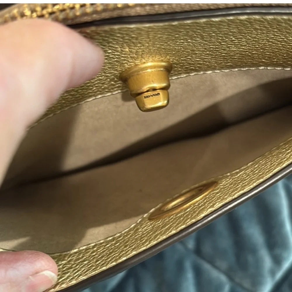 Coach gold Gold Crossbody Bag - Picture 5 of 5